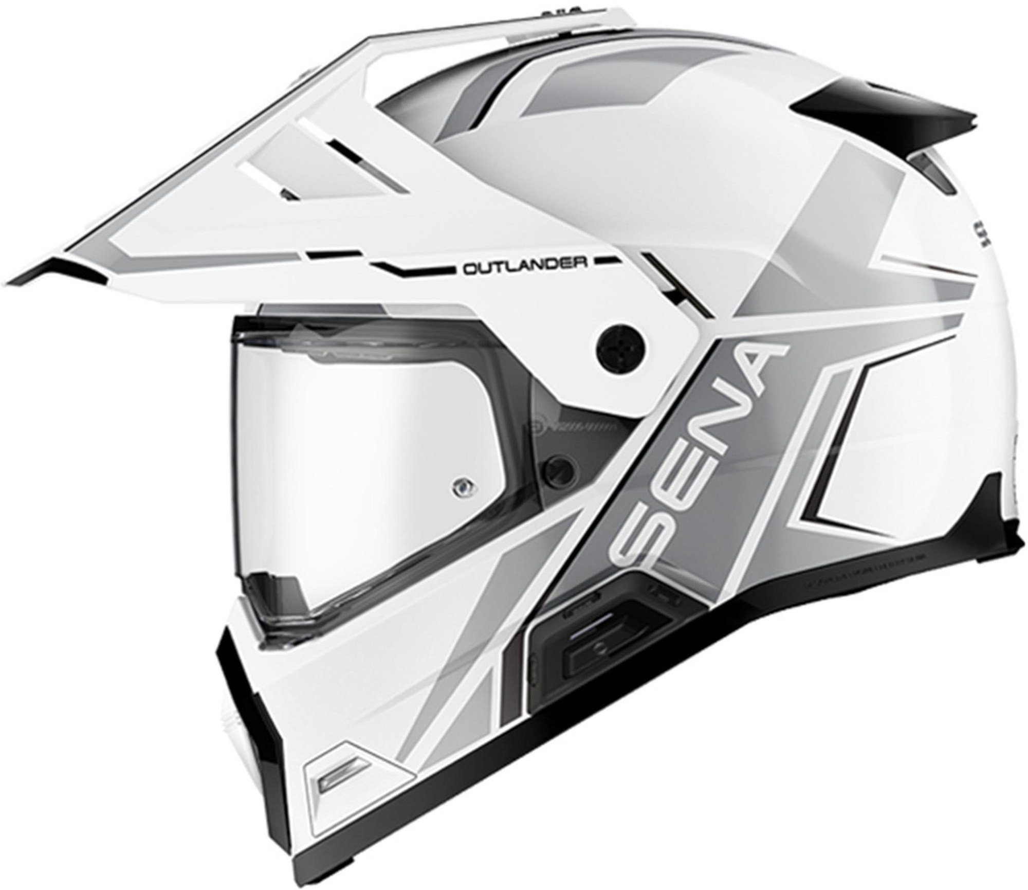 Prilba SENA OUTLANDER White - lesklá biela-1